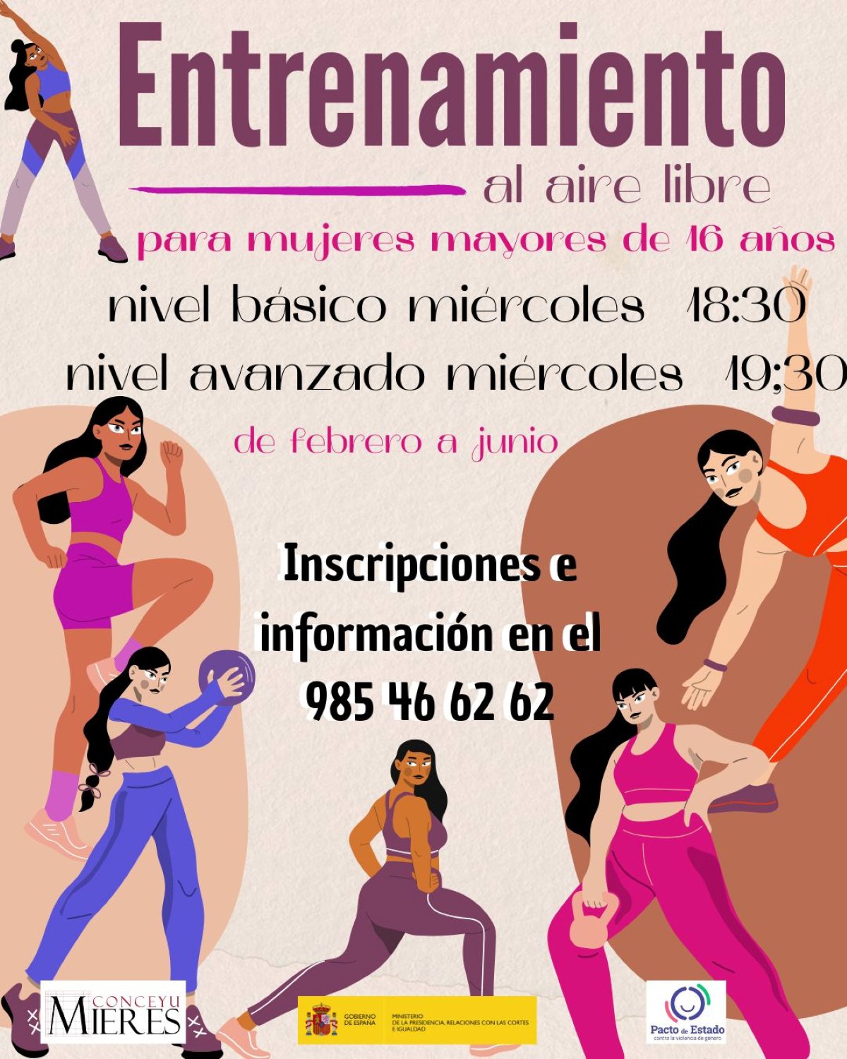 Entrenamiento Mujeres Cartel Mieres Feb 2026
