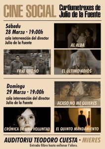 CARTEL Cortos Julio De La Fuente Mieres 2026