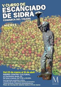 Cartel Web Curso Escanciadores 2026