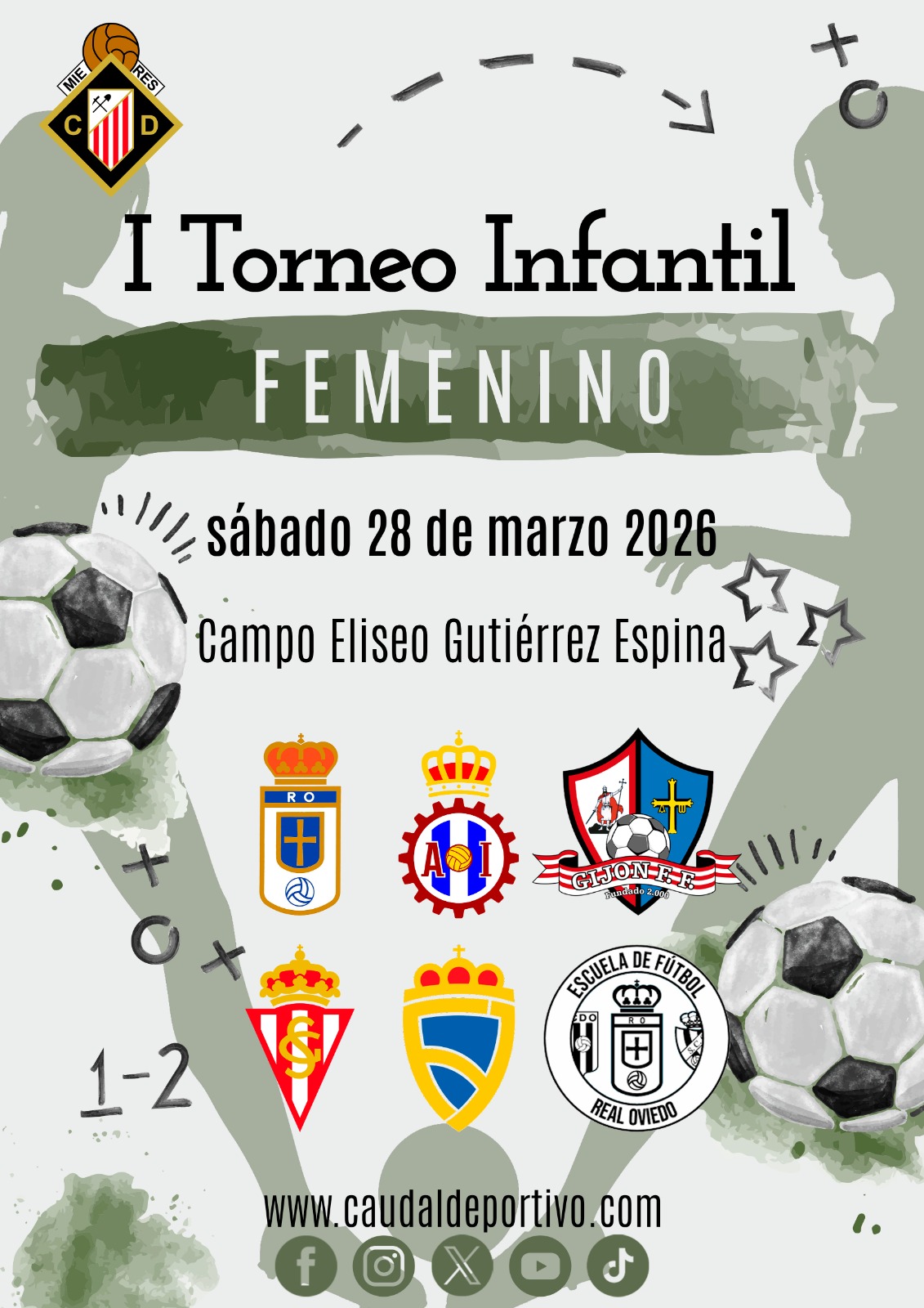 Torneo Infantil Femenino Caudal Dtvo 2026