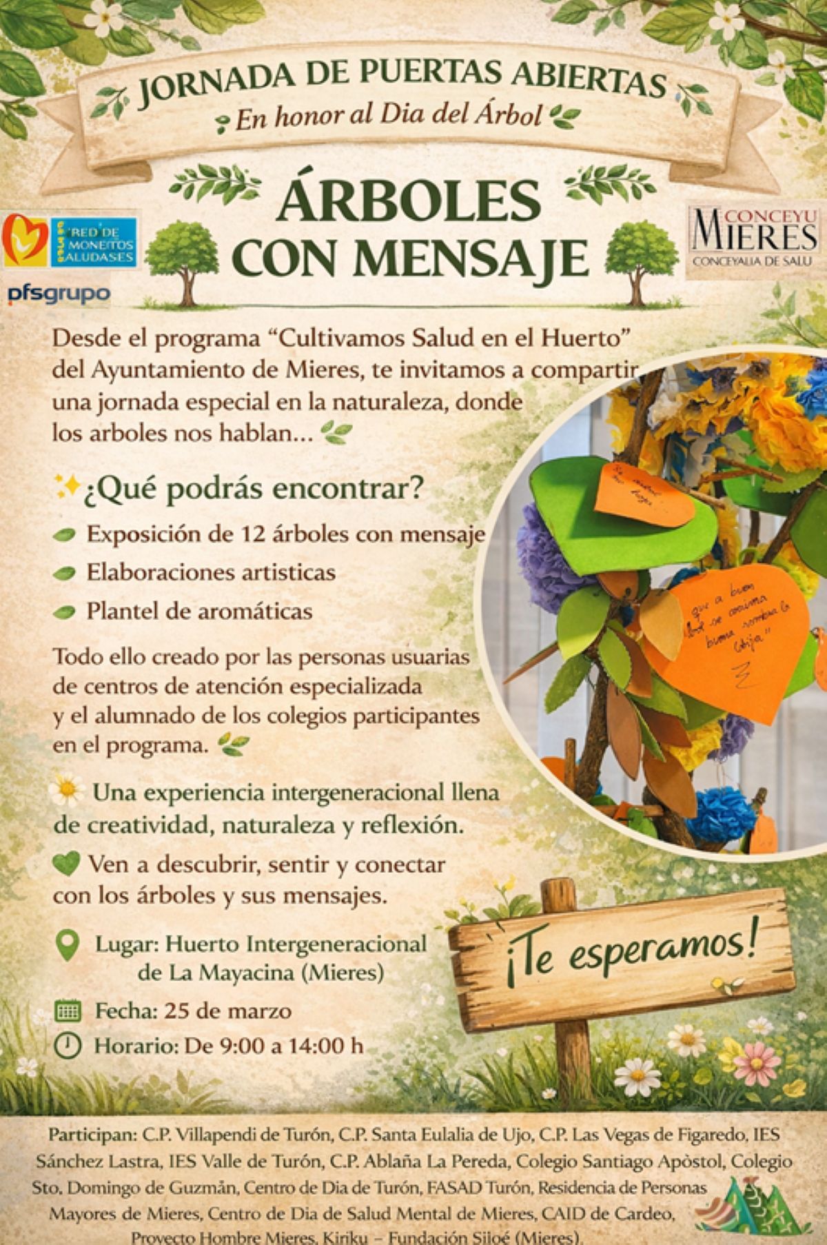 Cartel Dia Del Arbol