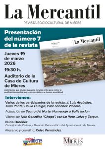 Cartel Revista La Mercantil 2026