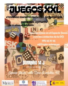 Juegos Xxl Espacio Joven Mieres Junio