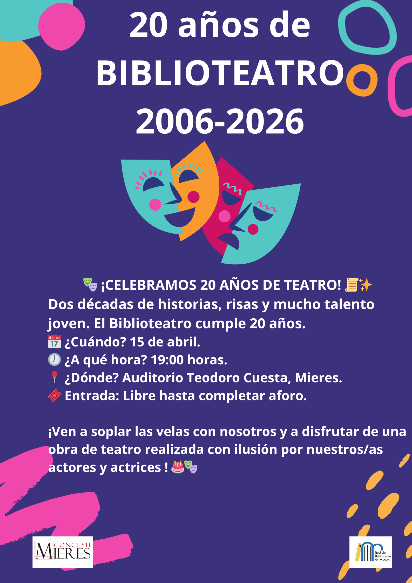 Biblioteatro Biblioteca Mieres 2026