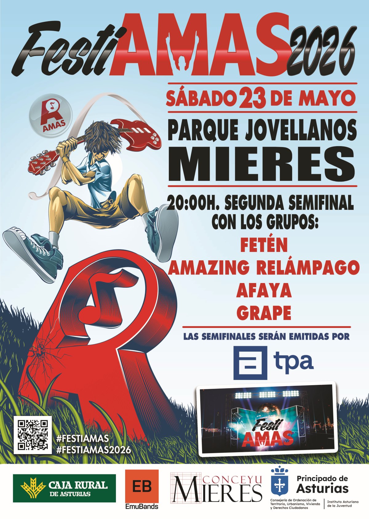 CARTEL Semifinal Festiamas 2026 Mieres