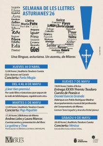 Cartel Selmana Lletres 2026 Mieres