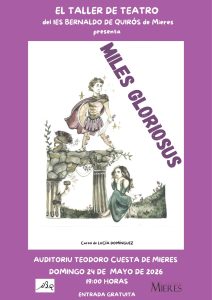 Cartel Miles Gloriosus Teatro Mieres