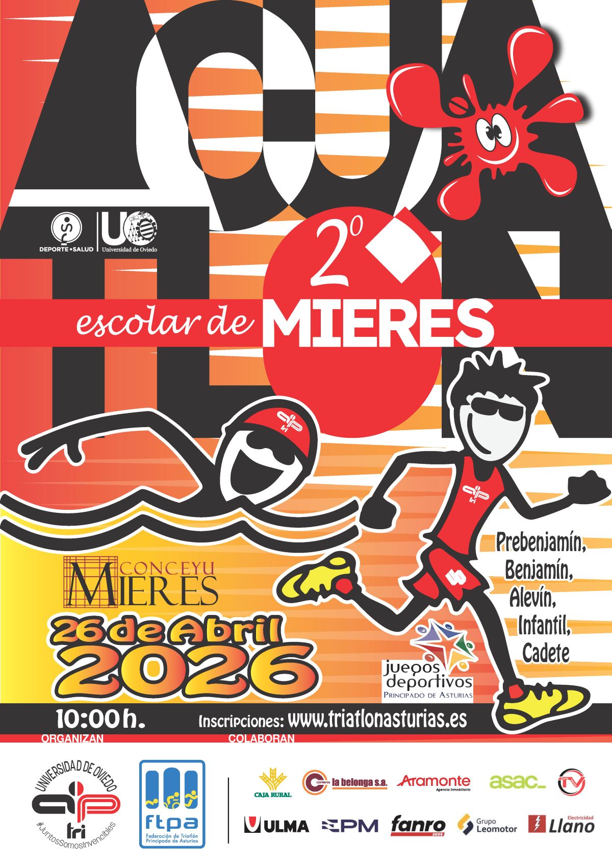 Cartel II Acuatlon MIERES 2026
