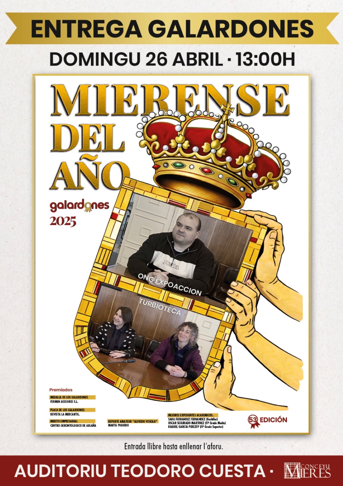 MIERENSE AÑO GALARDONES 2026