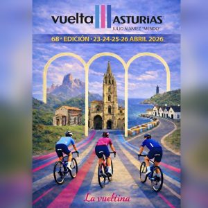 Cartel Vuelta Asturias 2026