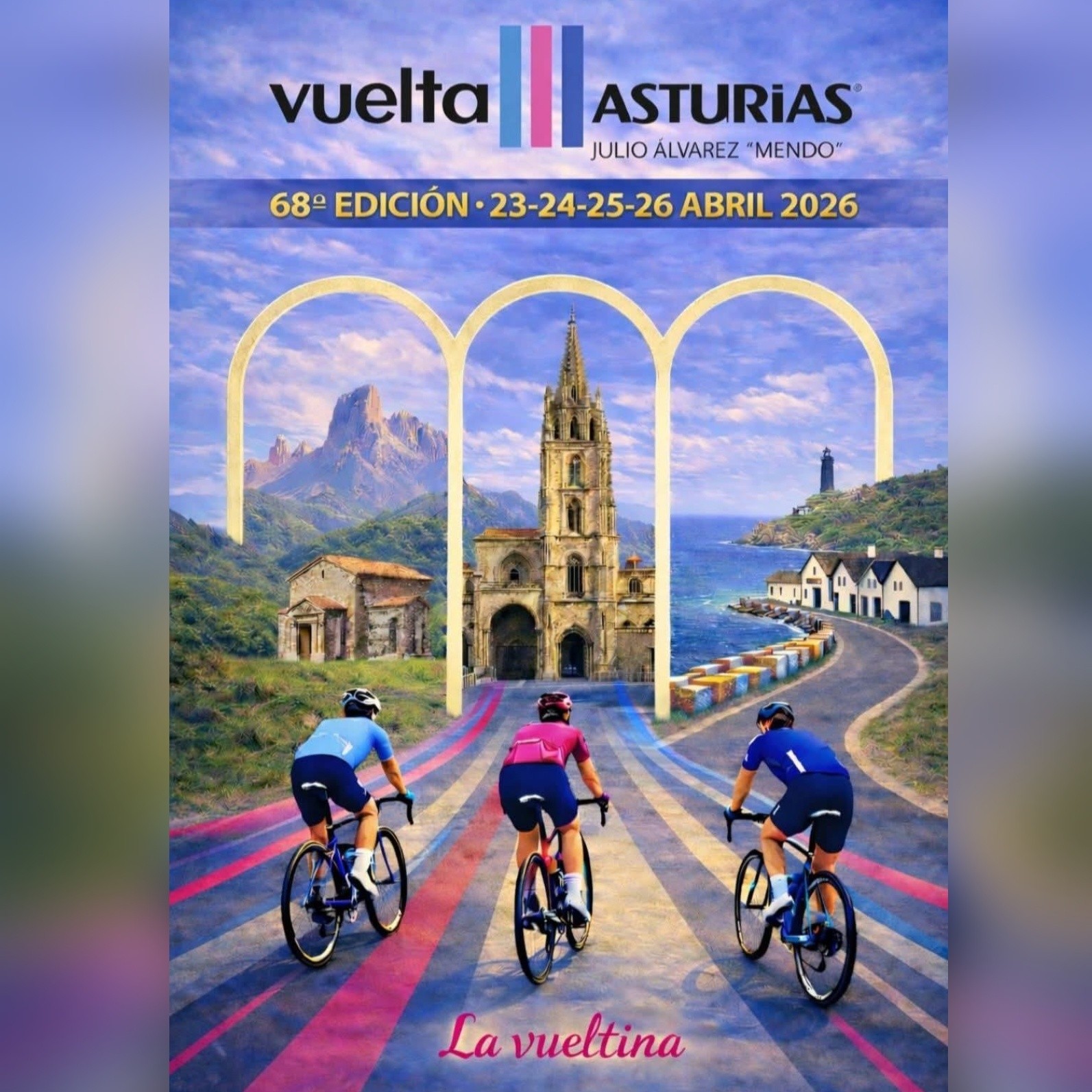 Cartel Vuelta Asturias 2026