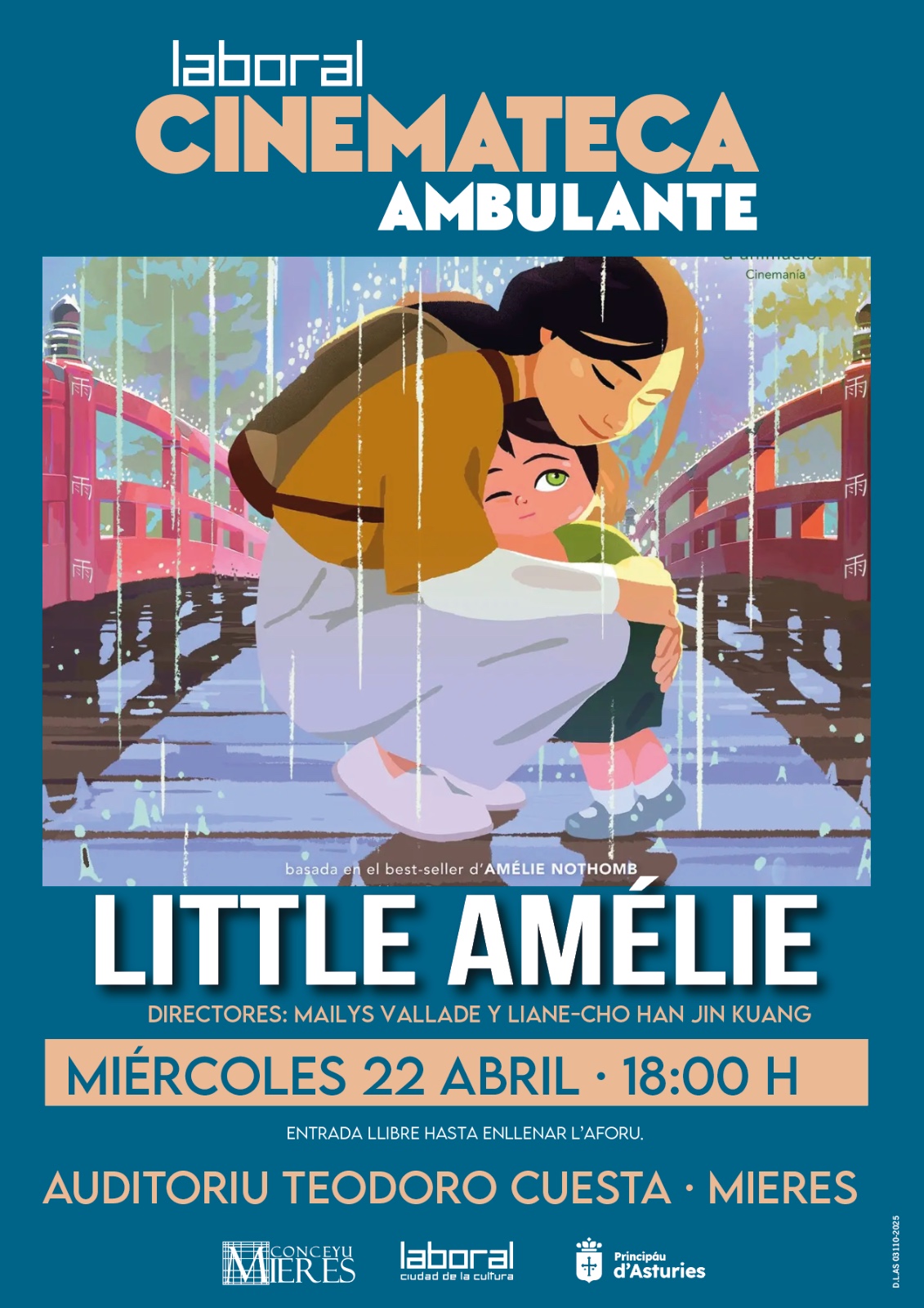 Cinemateca Mieres Little Amelie