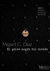 CARTEL Expo Polvo Negro Olvido Mieres