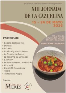 Cartel Jornadas Cazuelina 2026