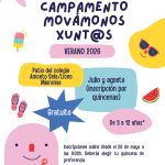 Cartel Movamonos Xuntos VERANO 2026