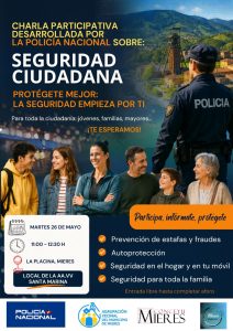Charla Seguridad Ciudadana Mayo 2026 Mieres