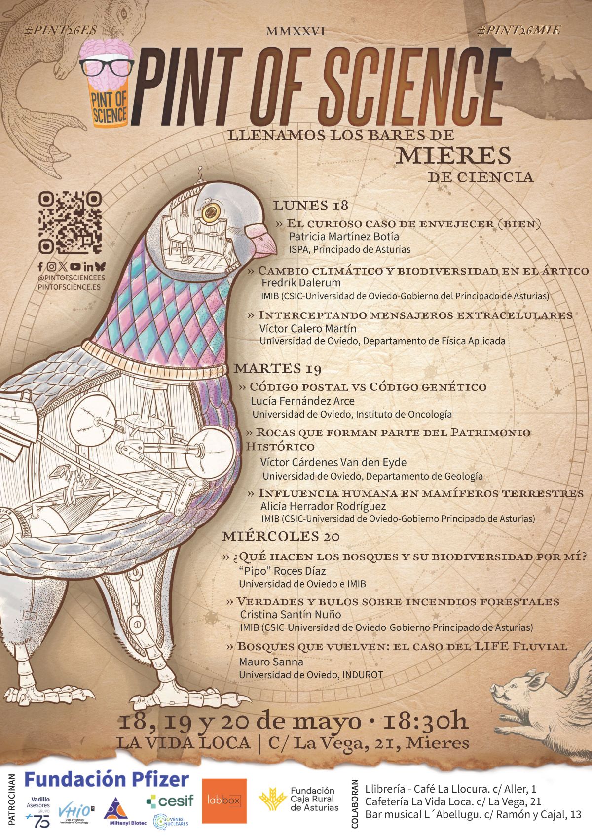 Pint Of Science Vida Loca Mieres