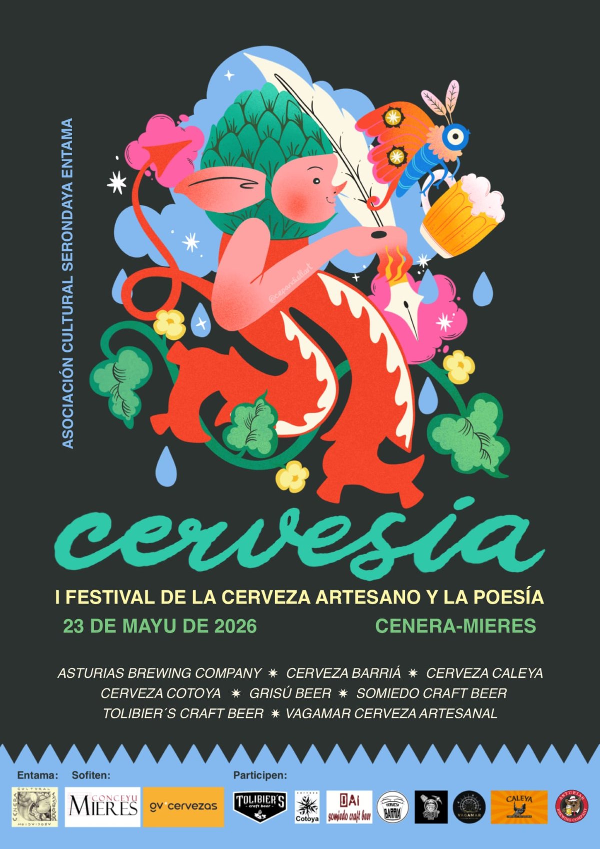 Cartel Festival Cerveza Serondaya 2026