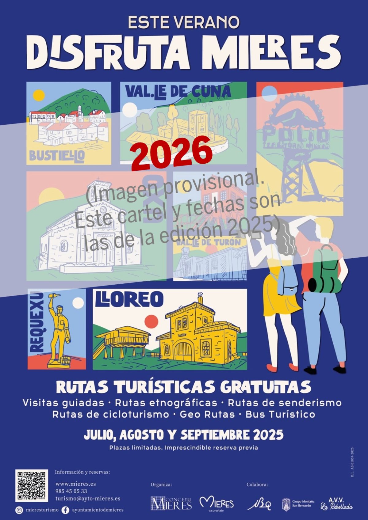 Cartel Rutas Turisticas 2026