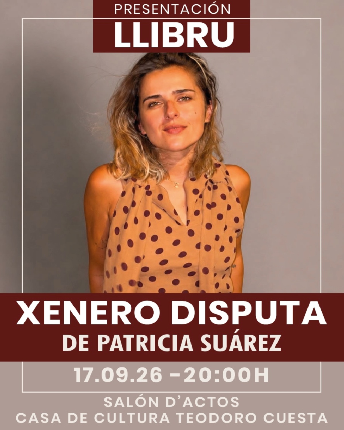 CARTEL Presentacin Xenero Disputa