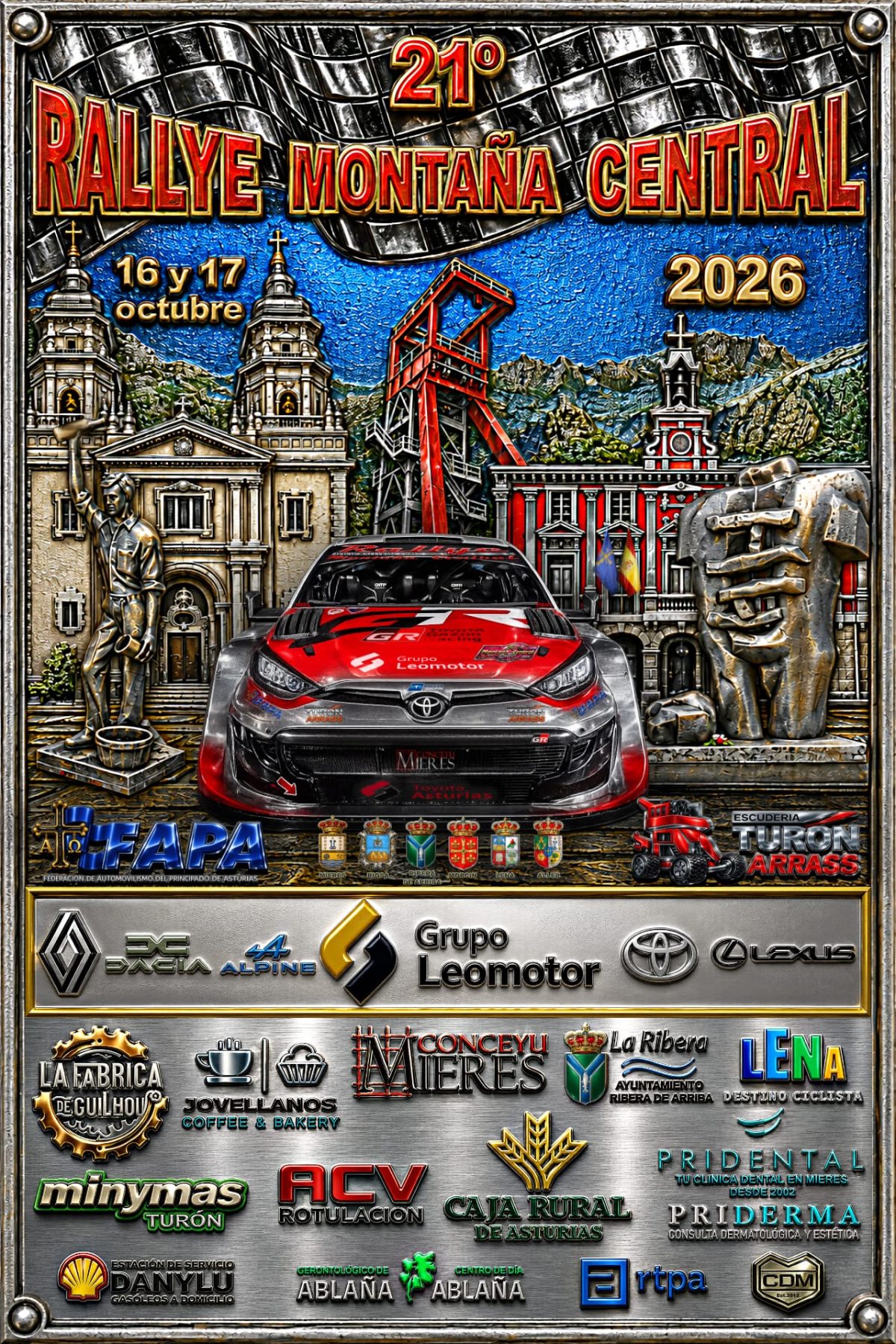 Rallye Montaña Central 2026