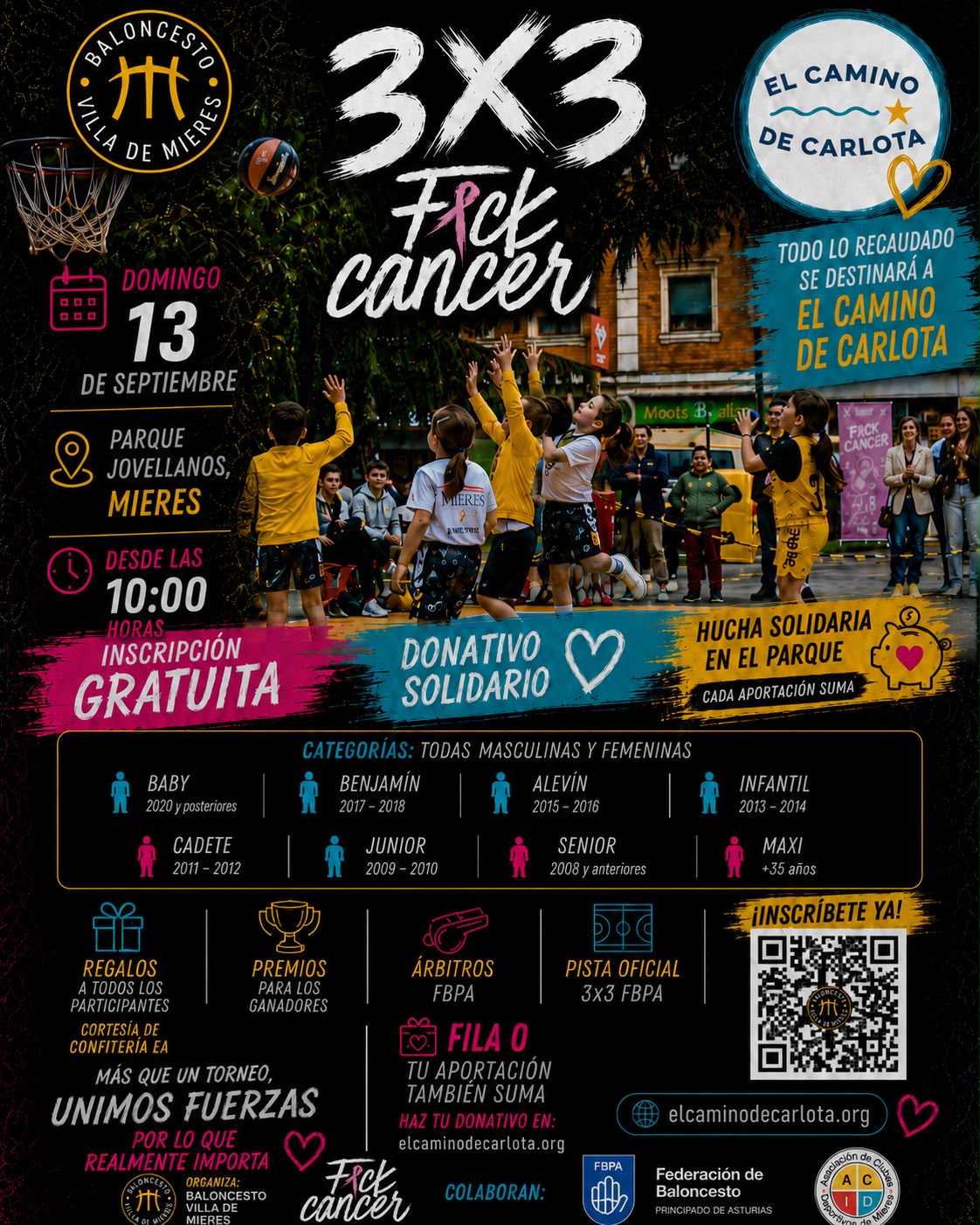 Cartel 3x3 Mieres 2026