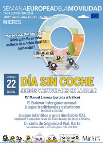 Cartel Web Juegos Dia Sin Coche Semana Movilidad 2026