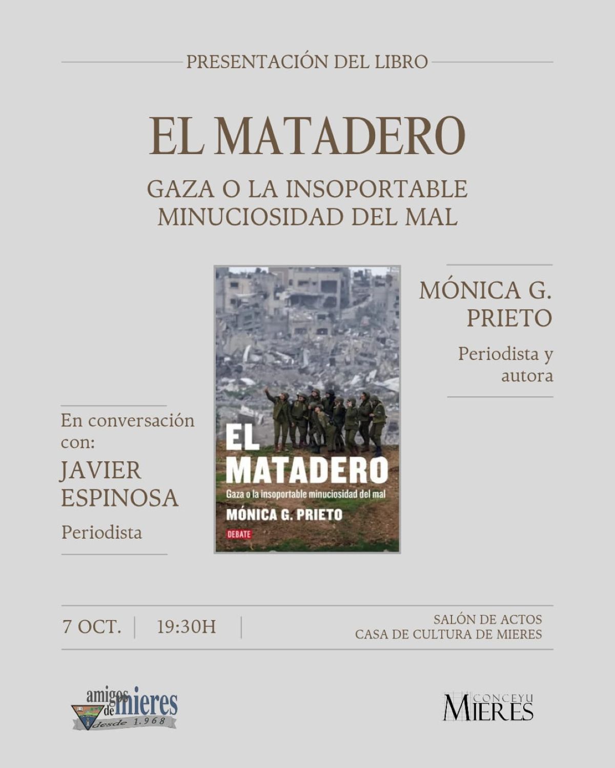 El Matadero Libro Gaza