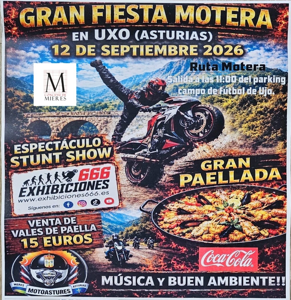Fiesta Motera 2026 Ujo